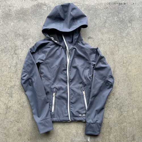Vintage 2000’s Oakley Blue Grey Zip-Up Jacket Size XS - Picture 1 of 6