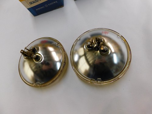 NOS 1958 - 1972 Ford Headlight Amber Pair Torino Galaxie Chevrolet Chevy Dodge - Picture 6 of 8