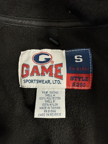 Game Sportswear The Jacket Size Small Black - Picture 5 of 10