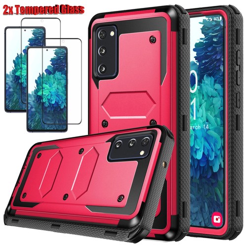 Funda protectora resistente a prueba de golpes con protector de pantalla para Samsung Galaxy S20 FE 5G - Imagen 52 de 91