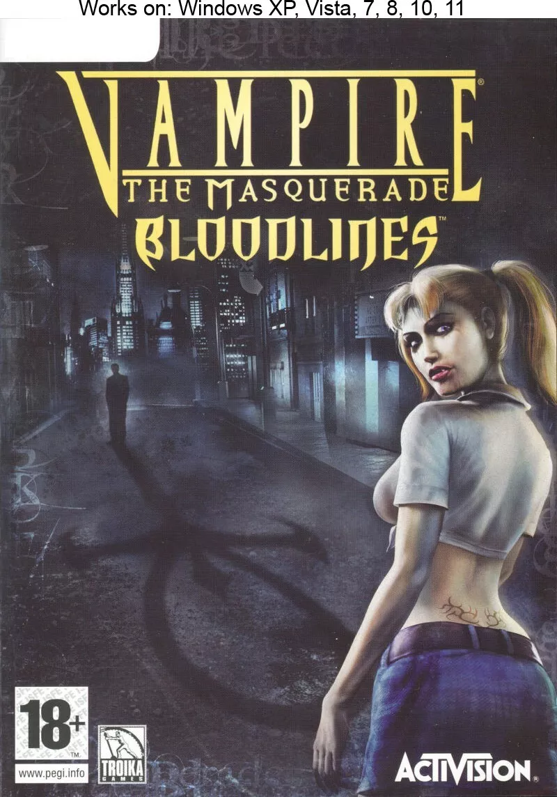 Vampire: The Masquerade - Bloodlines Download (2004 Role playing Game)