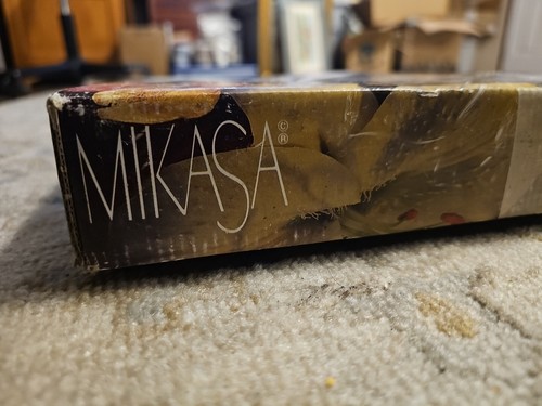 New Vintage Mikasa 2 Tier Tidbit Server Party Tray Roxborough 9-3/4" Germany - Picture 2 of 7