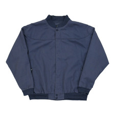 Haband Jacket - Xl Navy Cotton