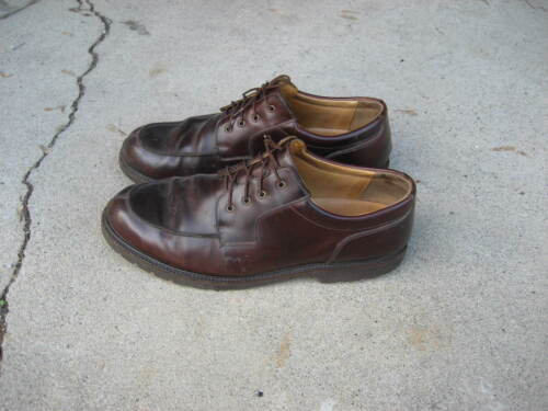 L. L. Bean Mens Brown / Burgundy Leather Shoes, S… - image 1