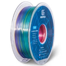 Geeetech 3D Printer Filament Silk PLA Rainbow 1.75mm 1KG/roll Flexible Filament