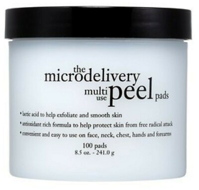 PHILOSOPHY THE MICRODELIVERY MULTI  USE PEEL PADS 100!  NEW- AMAZING! 