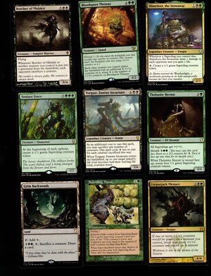 Commander Fungus Deck-Custom MTG Magic the Gathering Slimefoot-EDH- 100 Cards