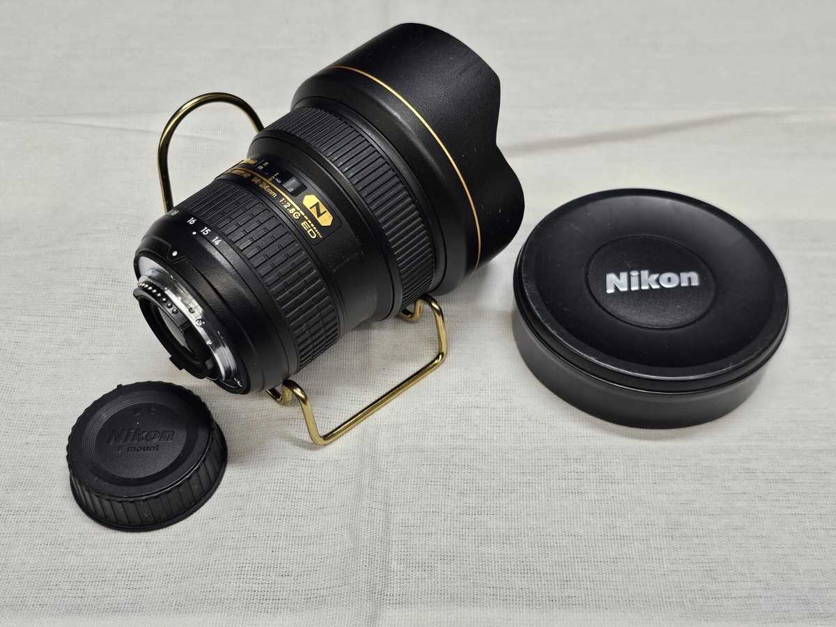 Nikon AF-S N Camera Lens Wide Angle 14-24mm 1:2.8G ED Japan F
