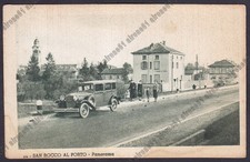 LODI SAN ROCCO AL PORTO 03 AUTOMOBILE d'EPOCA Cartolina 1944