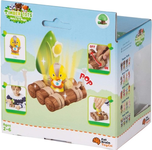 NEW Fat Brain Toys - Classic Timber Tots Light Up Raft - Picture 8 of 8