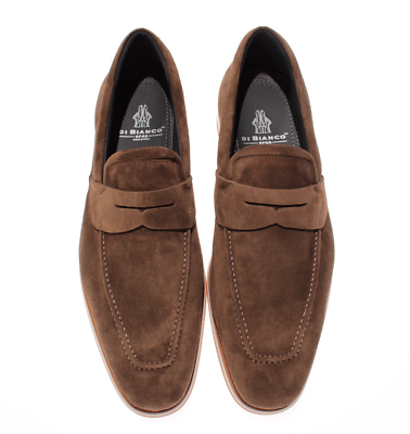 Di Bianco NWB Brera Classic Suede Loafers Size 10 in Tundra Brown Di Bianco NWB Brera Classic Suede Loafers Size 13 in Tundra  main image 2