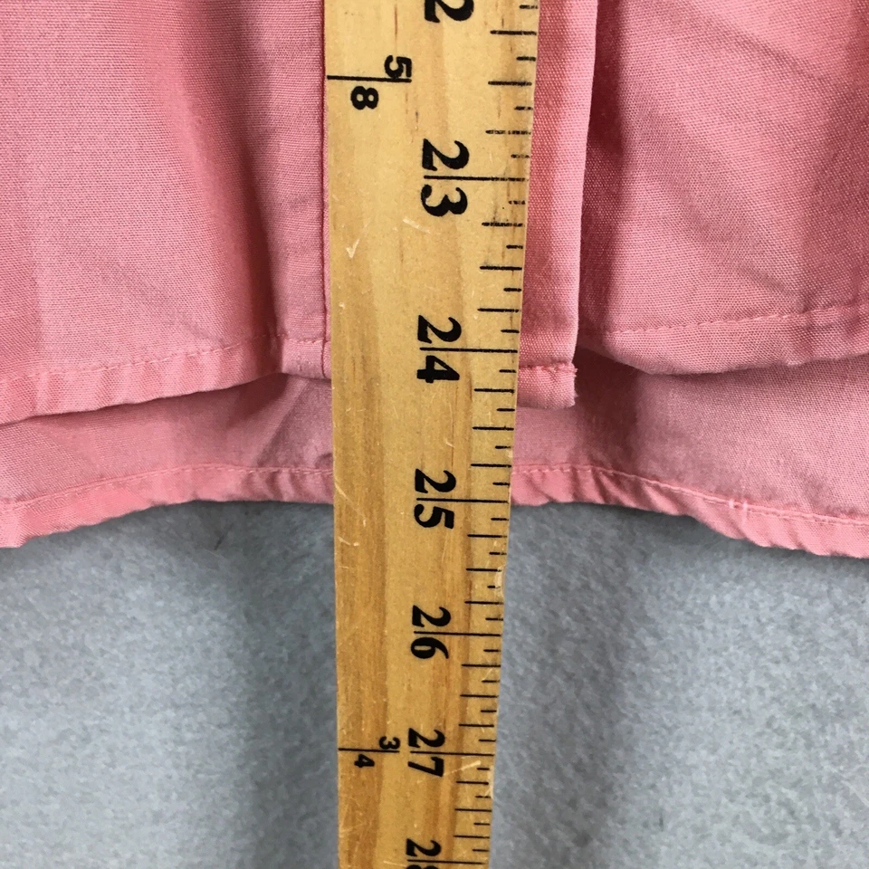 Top Mixit Vintage Mujer S Rosa 100% Rayón Botones Festival Femenino Occidental Foto 4 de 4