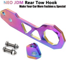 Aluminum Passward Jdm Rear Tow Hook For Integra Rsx For Honda Civic Neo Chrome