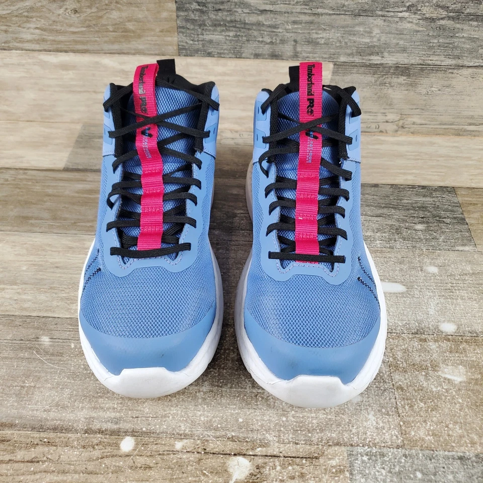 Timberland PRO Setra Mujer Zapatos de Trabajo Talla 7 Azul Blanco Punta Media Compuesta Tenis Foto 2 de 4