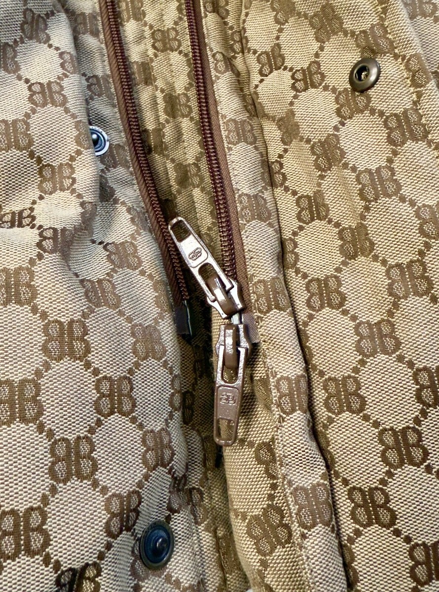 Gucci x Balenciaga Hacker Project BB Print Puffer Hooded Gucci x Balenciaga Hacker Project BB Print Puffer Hooded