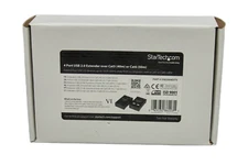StarTech 4-Port USB 2.0 Extender 130ft (40m) USB Over Cat5 Cat6 Extender NIB