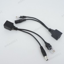 POE Passive Power RJ45 DC Over Ethernet Adapter Cable Splitter Supply 12-48v