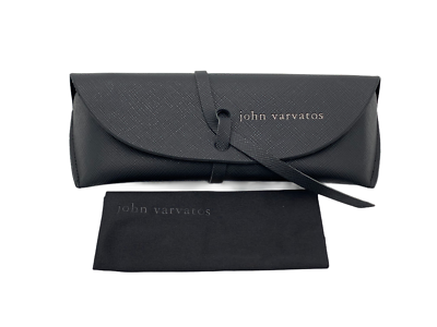 John Varvatos Hudson Sunglasses V520 56mm Olive Horn Polarized