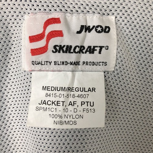 Genuine US military USAIR FORCE SKILCRAFT PTU training jacket nylon jacket m... - Picture 5 of 13