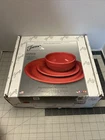 Fiesta Ware Fiestaware  TABLEWARE 3-Piece Bistro Set ~ Scarlet Red in Box USA