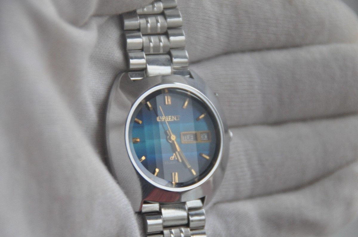 excellent vtg Orient cA chrono Ace Jaguar focus 0429-22460 NOS