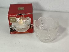 MIKASA Holiday Classics: Santa Votive/Candy Bowl. Excellent Condition.
