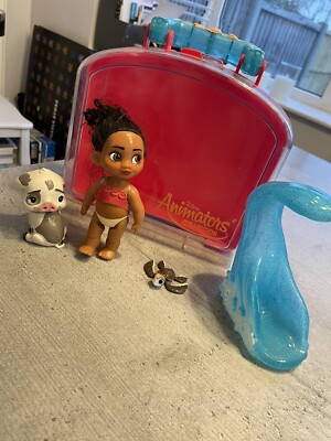 Disney Parks Moana Animators Collection Tragetasche 5'' Figurenset - nicht komplett