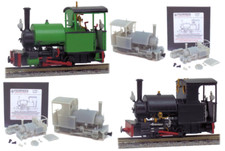 Fourdees Bagnall Saddle Tank 009 / OO9 Kit for Bachmann Percy chassis (MK II)