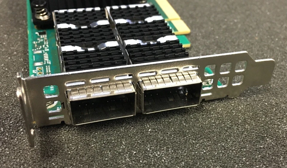 1PC Mellanox MCX653106A-ECAT ConnectX-6 EDR/HDR100/100GbE CX653106A Low Profile - Image 3 of 4