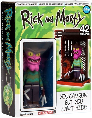 Rick & Morty You Can Run, But You Can't Hide Micro Construction Set