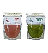 MAXX Organics Balance of Nature GREEN & RED SUPERFOOD POWDER Compare Organifi