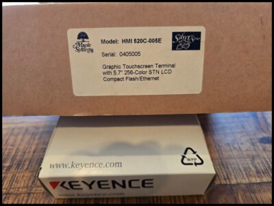 NEW Maple Systems HMI520C-005E Touchscreen Operator Interface Terminal  5.7'' LCD