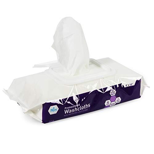 Medpride Disposable Premoistened Washcloths Adult Cloth Wipes For