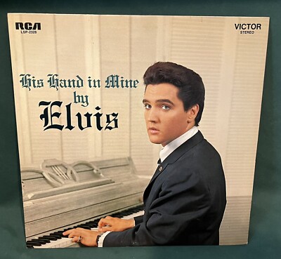 Elvis Presley RCA LSP-2328 His Hand In Mine LP H 15S/17S Orange Flex 1971 NM
