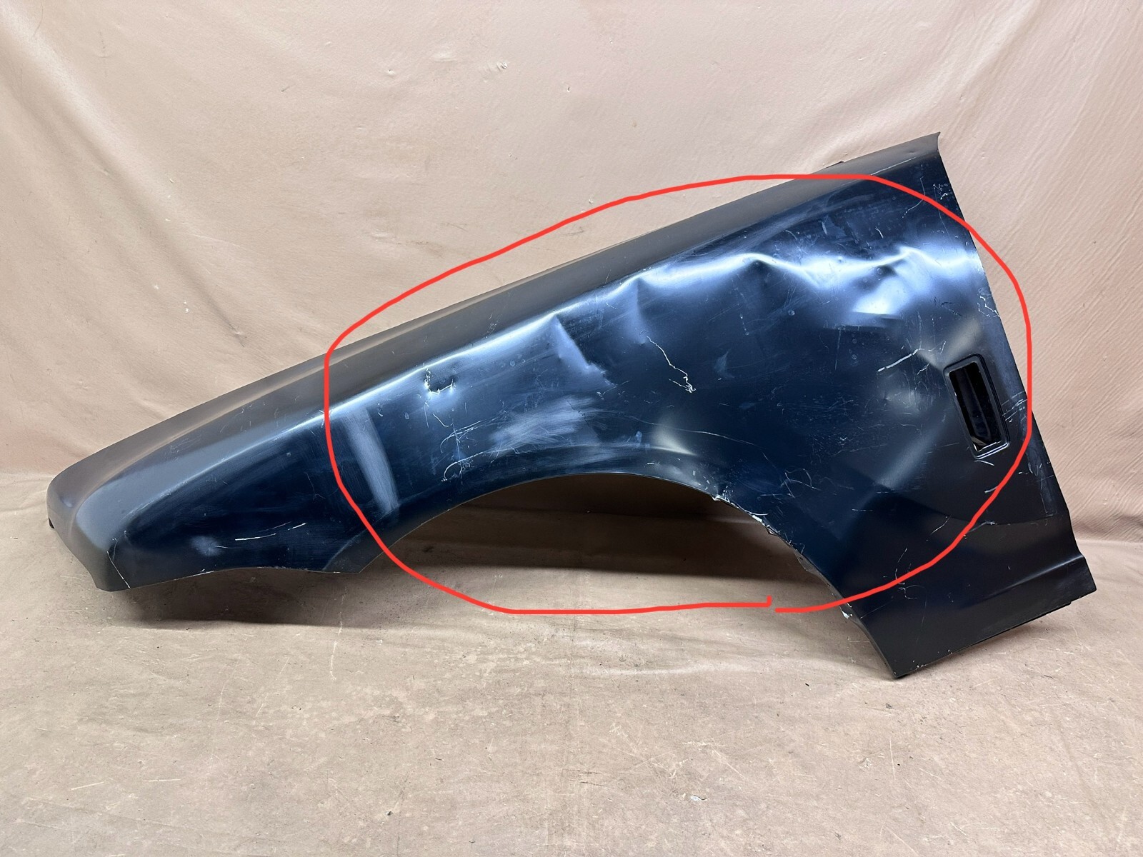 2010-2018 ROLLS ROYCE GHOST FRONT LEFT LH FENDER SHELL STEEL UNPAINTED OEM