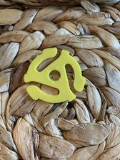 45 record insert turntable adapter