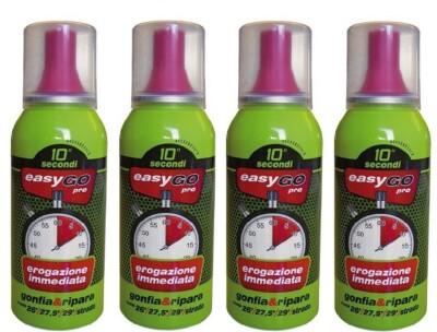 4 Aufpumpen und Reparieren Anti-Pannen Easy Go Pro 100 ml Fahrrad x Räder Rennstraße 28