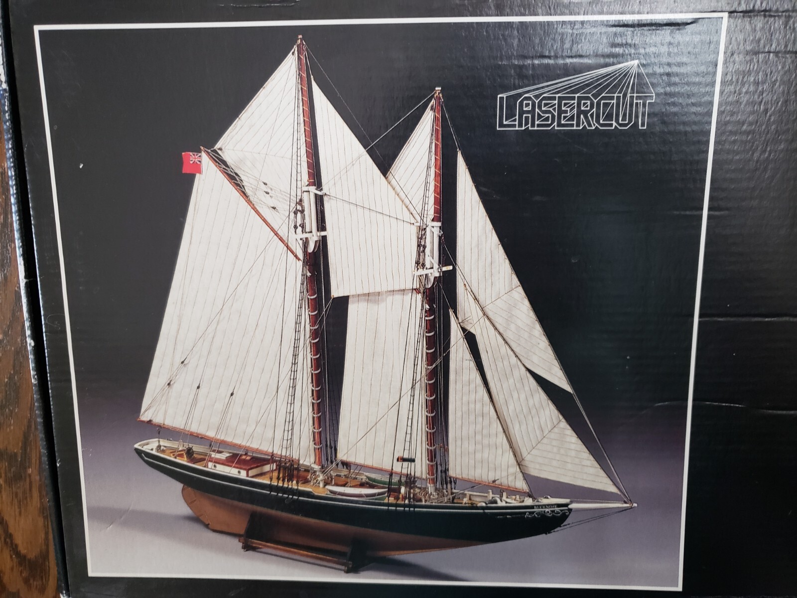 Billing Boats 576 -Bluenose- 1:65 Scale Model Fishing Schooner Laser Cut 30 Inch
