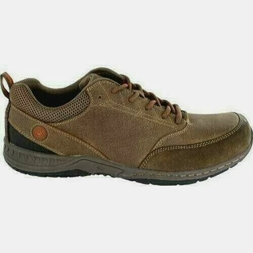 NWOB NUNN BUSH Drumline Brown Waterproof Suede Leather Shoes Mens