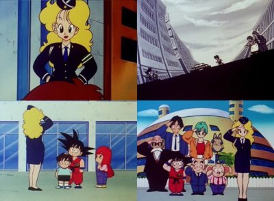 Anime dr slump dragon ball saiyan bulma briefs krillin Stitched Gaming Mat Desk