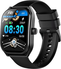 Curve Smart Watch for Men Women Answer Make Calls, 2.01" Fitness Tracker