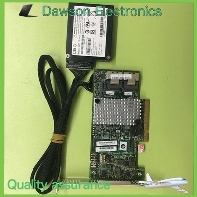 LSI 9272-8i PCI-E 512MB 8Port 6Gbps SATA/SAS RAID 0/1/5/6/10 Card + Battery KEY