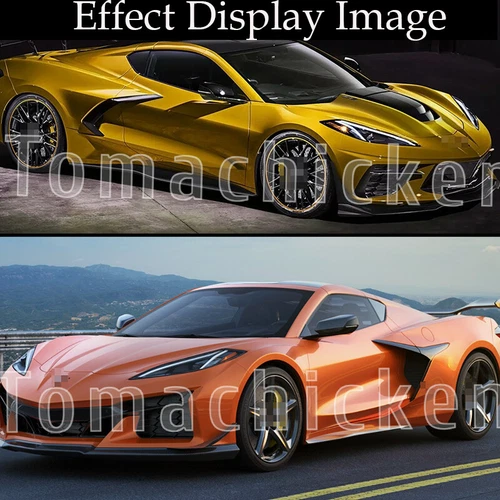 Pares de conjuntos de faros para Chevy Corvette Z06 2020-2024 lado izquierdo y derecho - Imagen 3 de 12