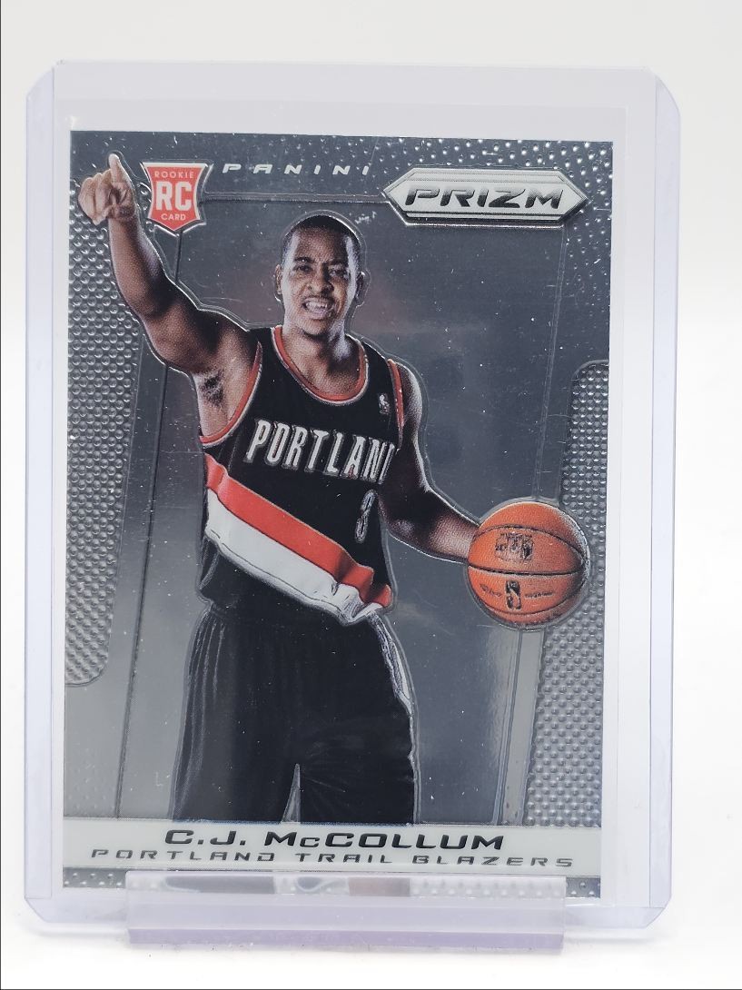 C.J. MCCOLLUM 2013-14 PANINI PRIZM BASKETBALL ROOKIE TRAIL BLAZERS RC Q3280
