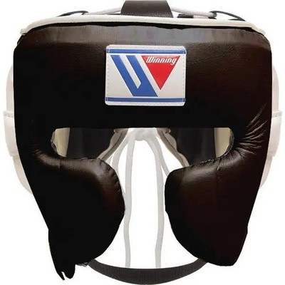 Winning Boxing Head gear FG-2900 M size Black × White Face Guard