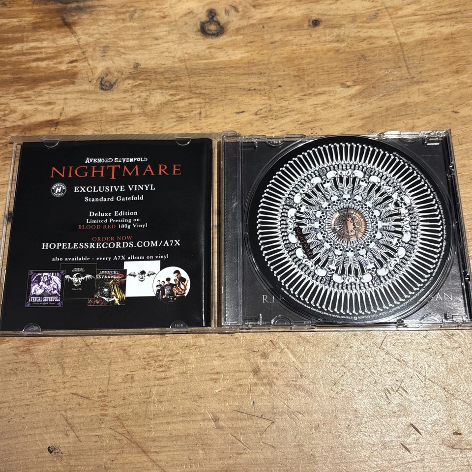 Avenged Sevenfold ‎- Nightmare CD 2010 Warner Bros Records Free Post - Image 3 of 4