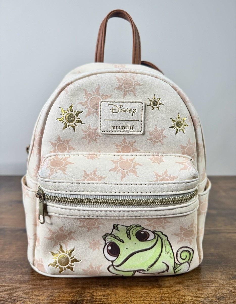 Disney Loungefly Tangled Rapunzel Pascal Sun Mini Backpack