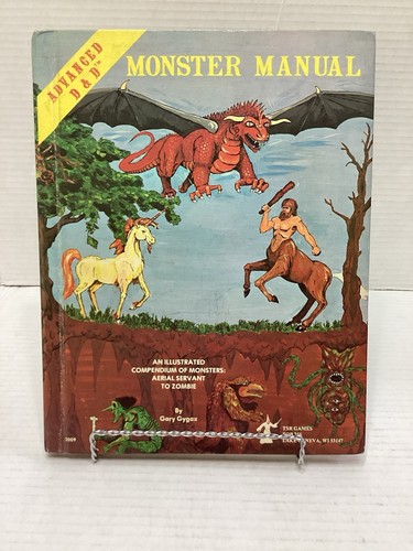 Advanced D&D Monster Manual: Special Reference Work Gary Gygax 4th Edition 1979 - Picture 2 of 11