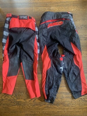Lot of 2 Motorcross Dirt Bike Pants Mens sz 28 AXO FastHouse