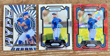 Jett Williams 2024 Prizm Base Red Ice Parallel Hype New York Mets MLB Baseball